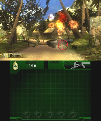 Heavy Fire Black Arms 3D Review Screen 3